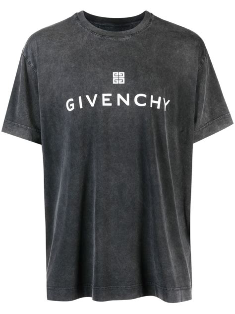 givenchy t shirt distressed|givenchy 4g t shirt.